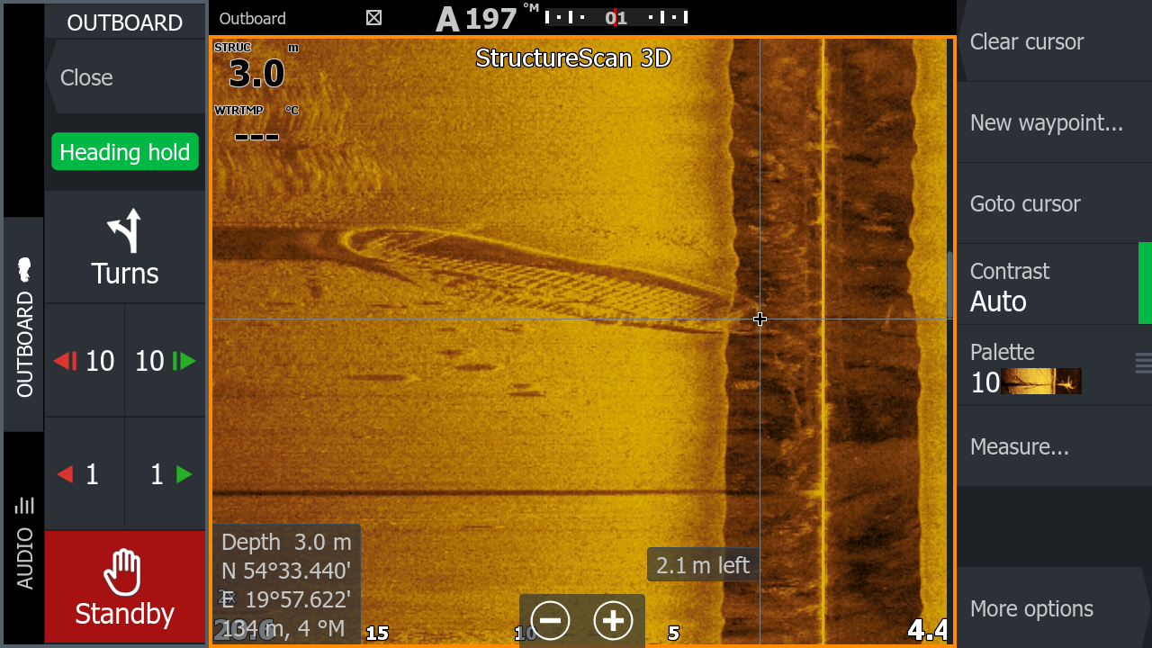 Lowrance sidescan