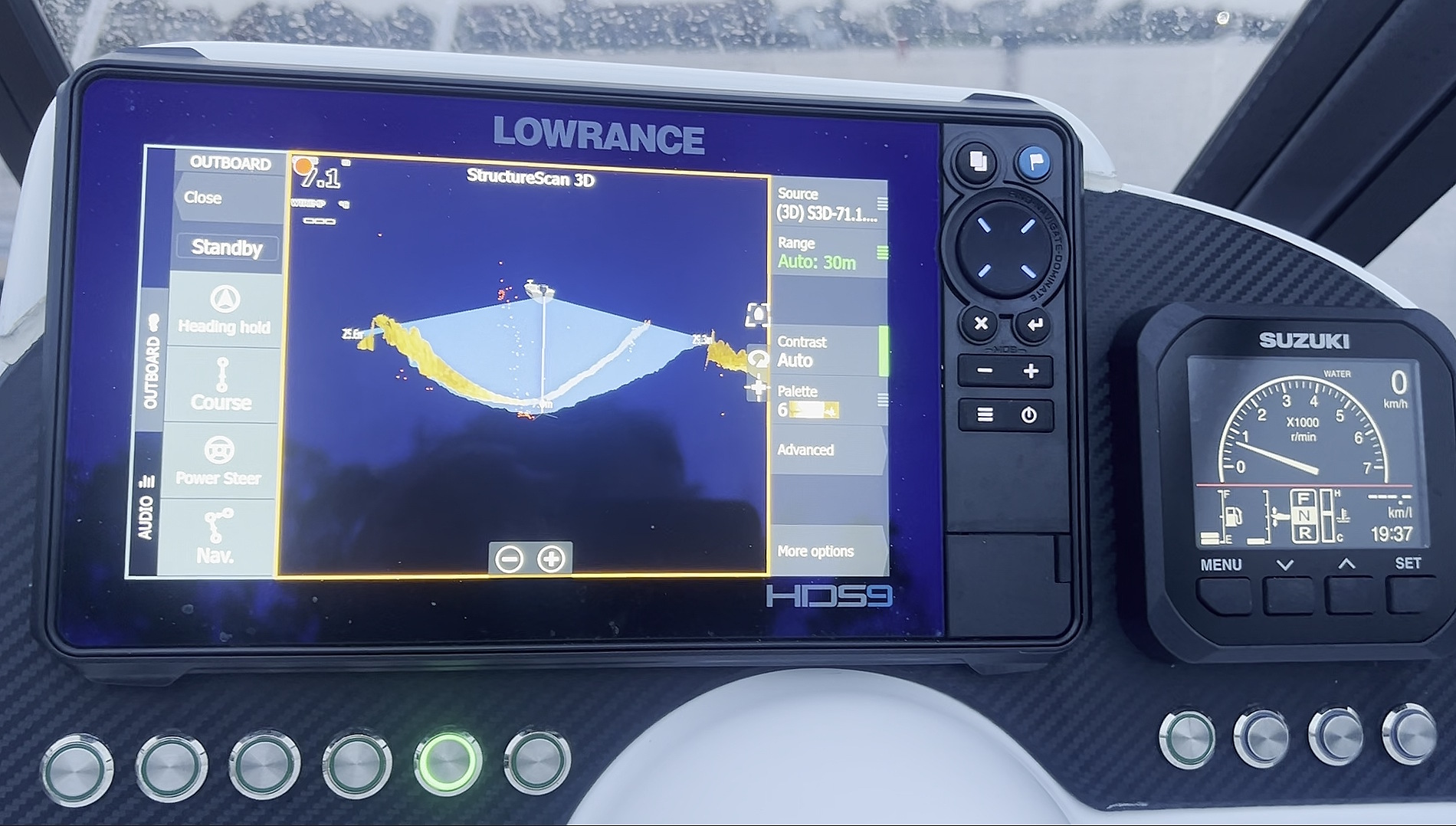 5.5m motor boat panel