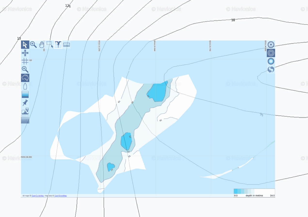 Yacht Devices News: Your own depth map with Voyage Recorder and ReefMaster